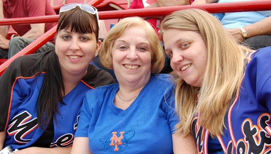 l-r: Julie, Mom, Amy